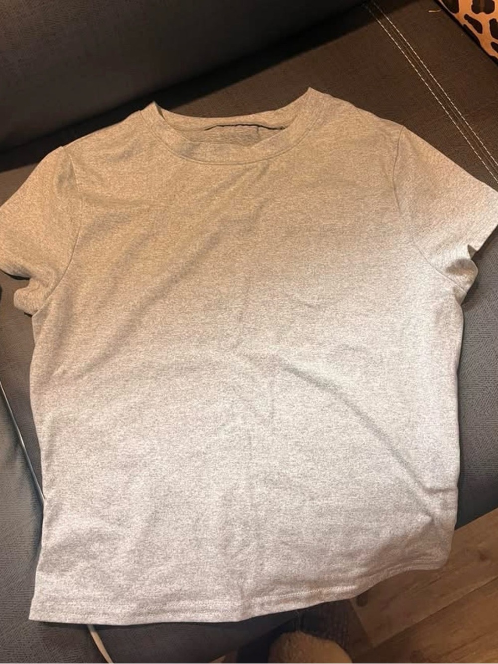 Classic Men's Crew Neck T-Shirt - Light Gray